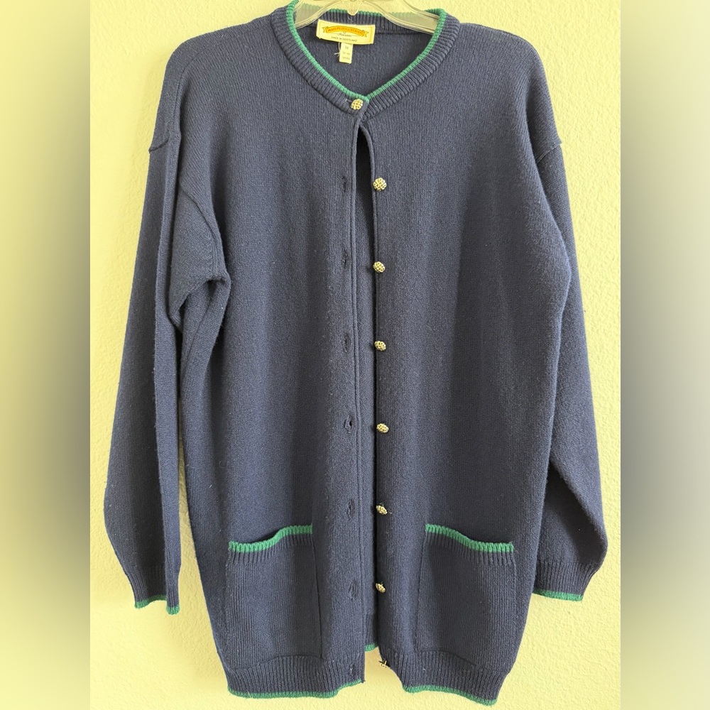 Vintage James Pringle Weavers Lambswool Cardigan